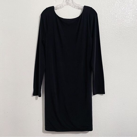 Aritzia Wilfred Lydia Ruched Mini Dress in Black - Picture 7 of 11